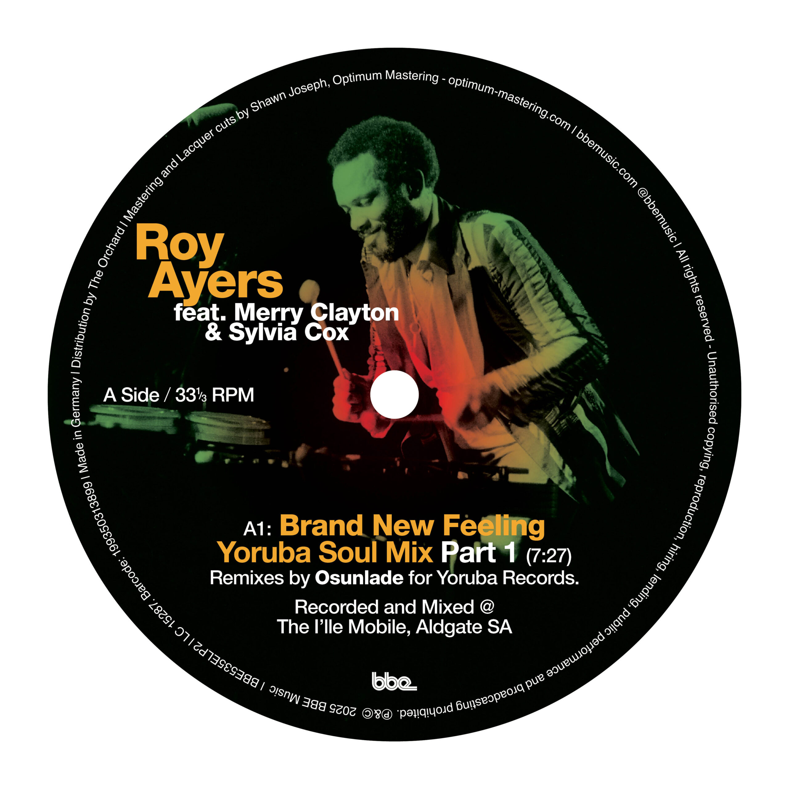 洋楽 Roy Ayers-Searching Yoruba Mixes Searching (The Africa 70 version) - Yoruba Remixes - BBE